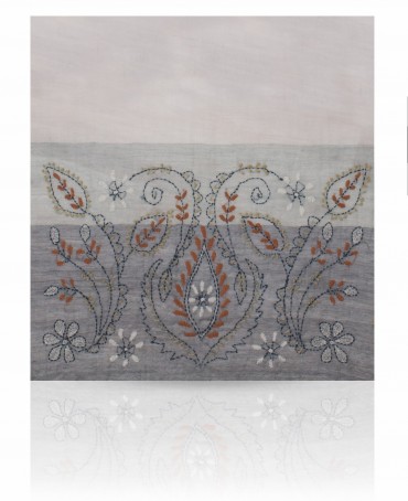 Палантин Женский ZW.EMB/GREY